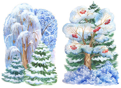 Публикация «Мастер-класс по изготовлению макета „Зимний лес“ с животными» размещена в разделах
