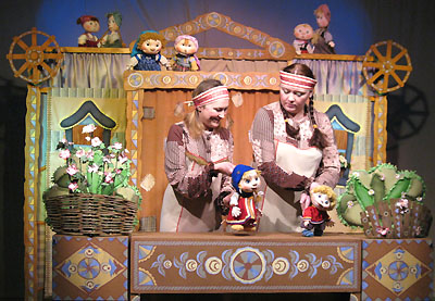 Кукольный театр, костюмы и атрибутика