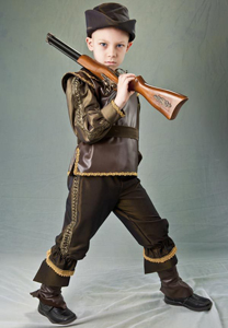 костюм охотника на 5-6 лет